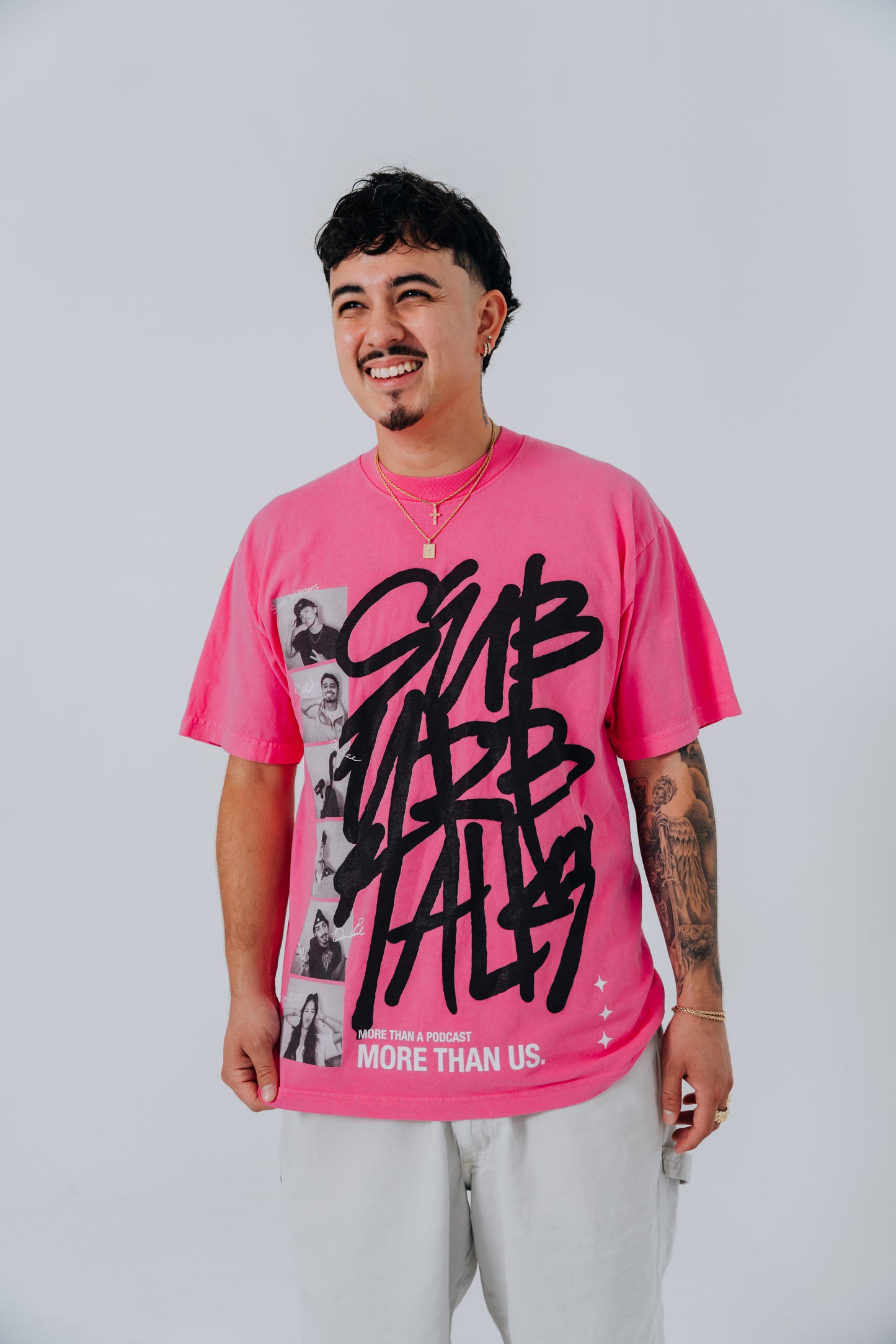Graffiti Tee - Pink
