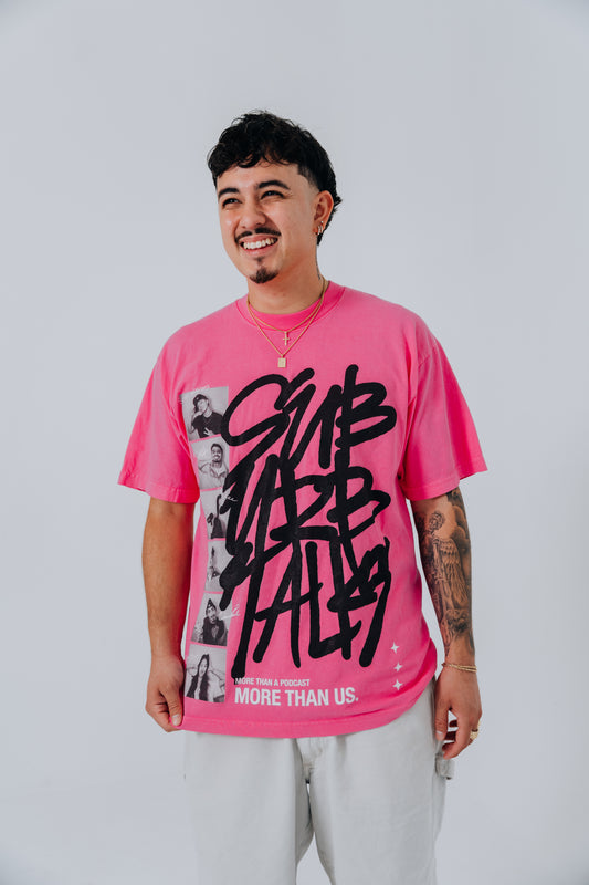 Graffiti Tee - Pink