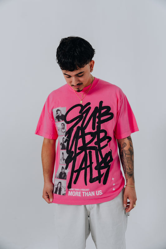 Graffiti Tee - Pink
